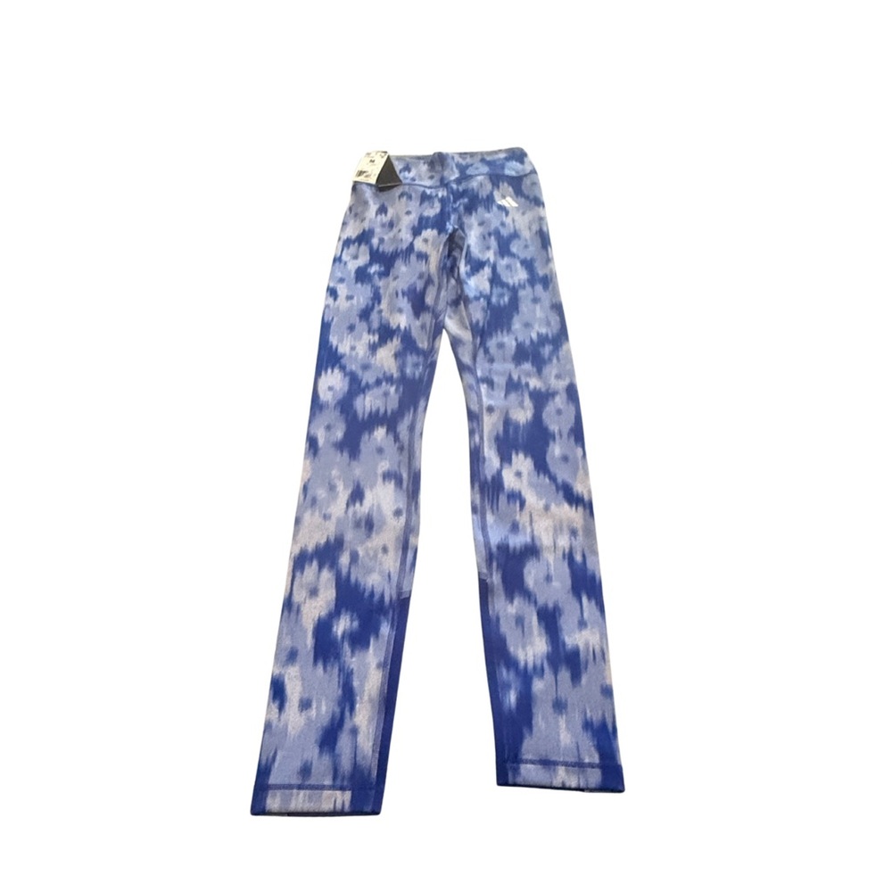 Adidas Blue Tie-Dye Flare Leggings
